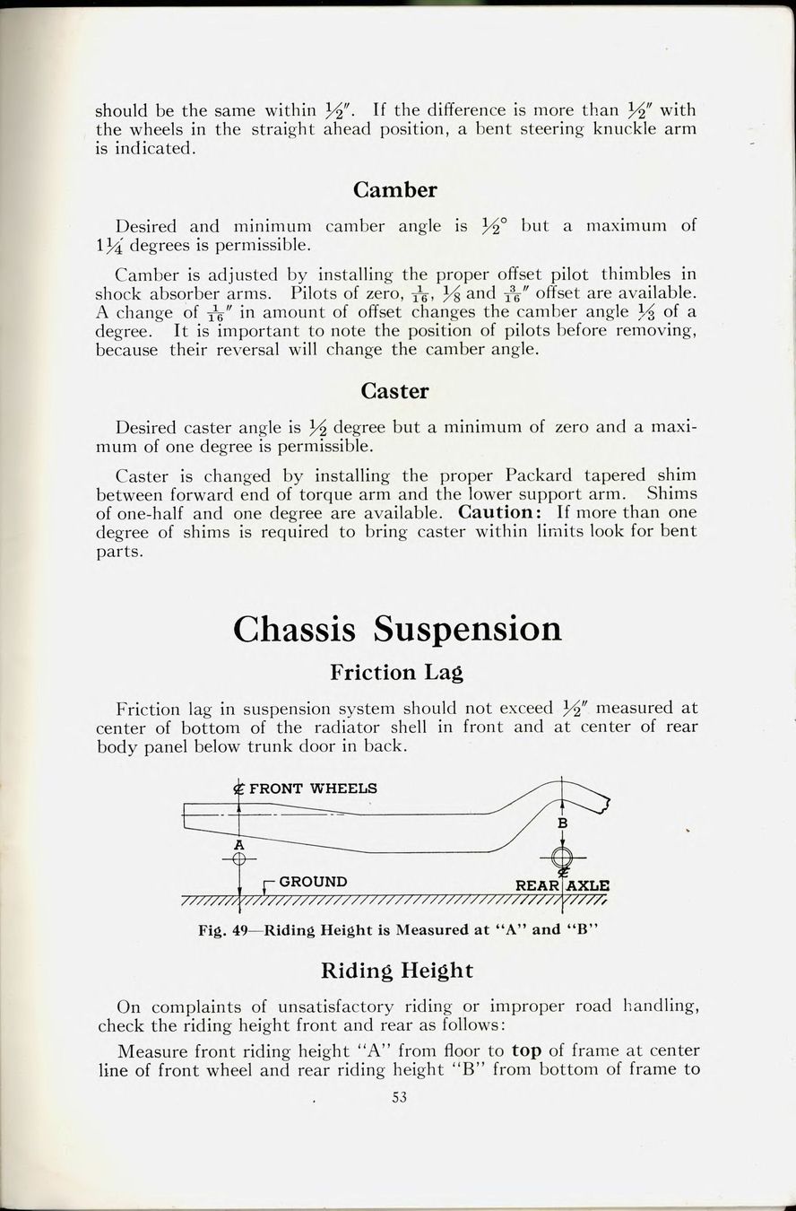 1941 Packard Owners Manual Page 39